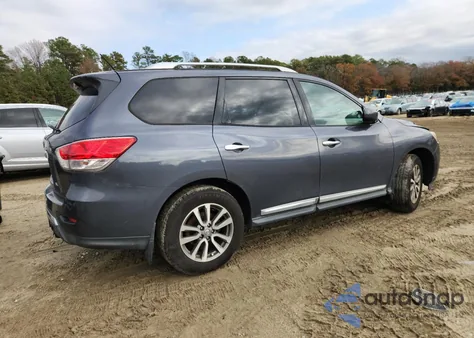 2013 Nissan Pathfinder S z USA, uszkodzony, nr VIN 5N1AR2MN6DC672303